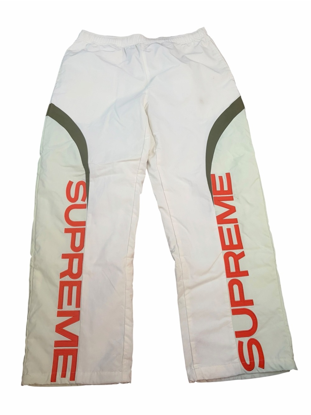 Supreme mens track pants Large
